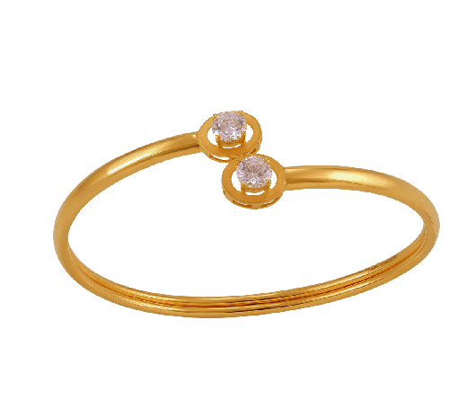 18k Tri-color Gold Bangle Bracelet MB1505_3T_18K_BNGL | Diamonds Direct |  St. Petersburg, FL