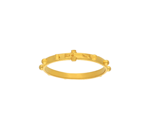 Rosary Ring, Christian Ring, Catholic Pray Ring, Gold Rosary Ring, Pocket Rosary  Ring, Prayer Ring, Catholic Rosary, 14k Solid Gold, Prayer - Etsy Sweden