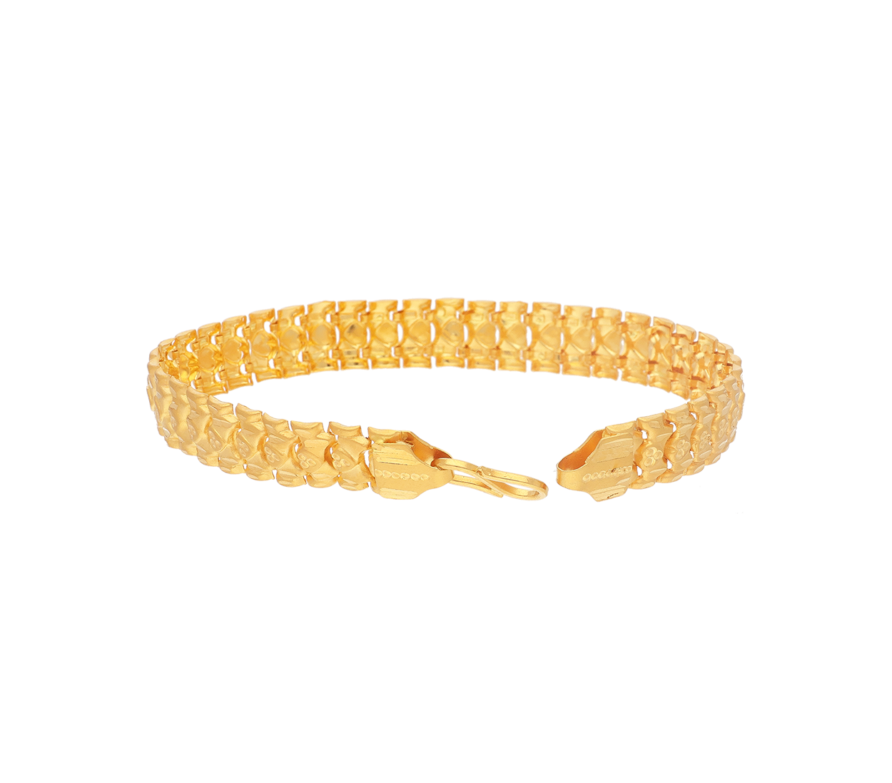 24K Solid Yellow Gold Men Bracelet 56.8 Grams – Royal Venture Elite Inc