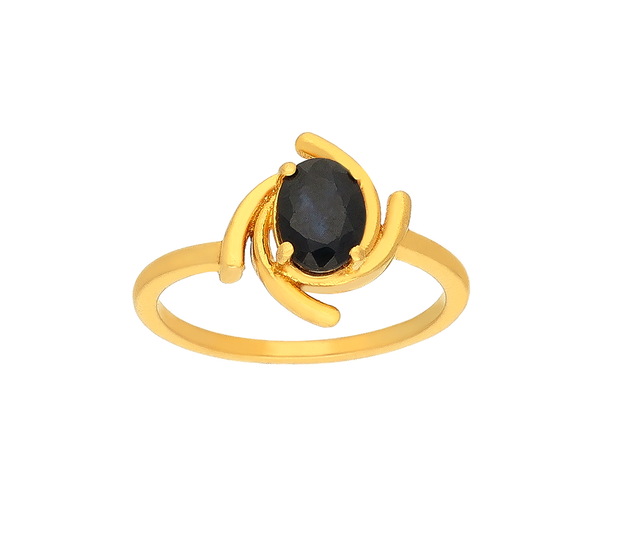14k Yellow Gold Custom Three-stone Diamond And Blue Sapphire Engagement Ring  #102141 - Seattle Bellevue | Joseph Jewelry