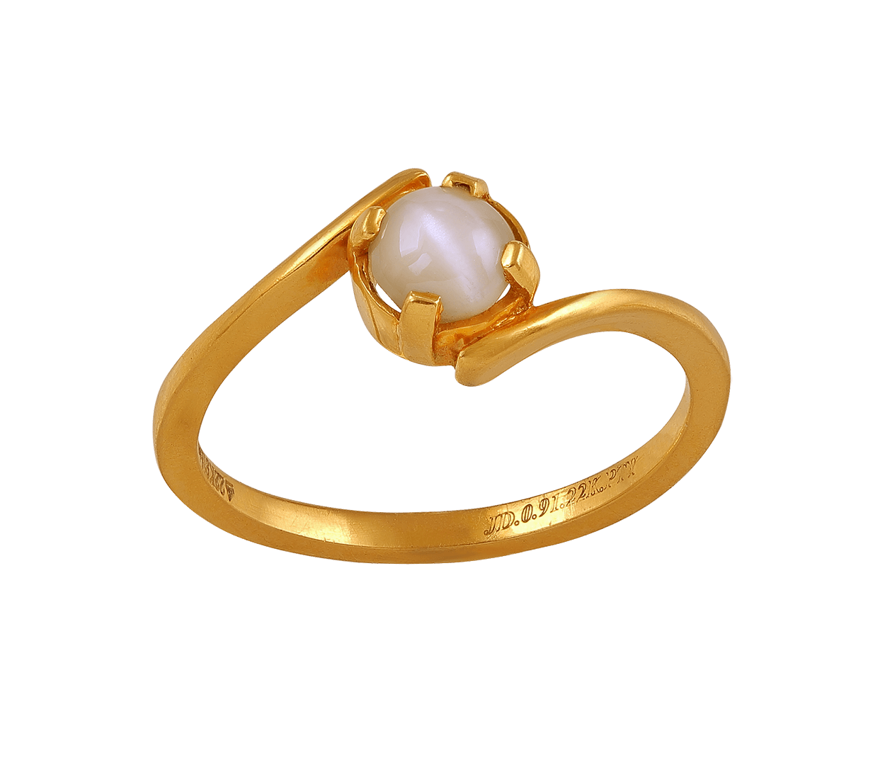 Vintage Inspired Pearl Ring - Zircon - Creative Crown Design - ApolloBox