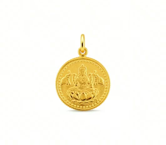 Lakshmi Grace 22 KT Gold Pendant