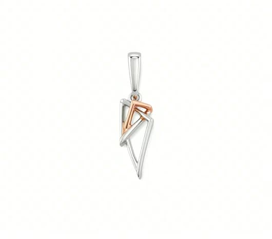 Eclipse Grace Platinum Pendant
