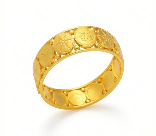 Traditional Lakshmi Kasu Bangle