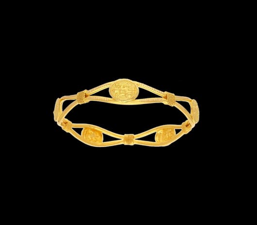 Traditional Lakshmi Kasu Bangle