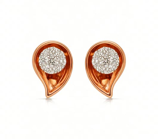 Dewdrop Brilliance 18 kt Diamond Earrings
