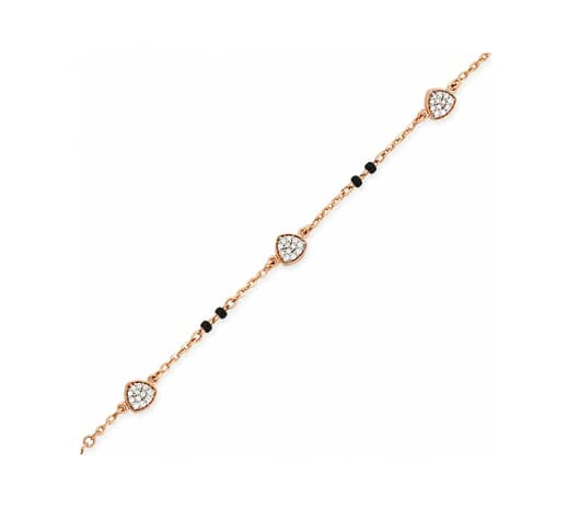 Trinity Spark 18KT Diamond Bracelet