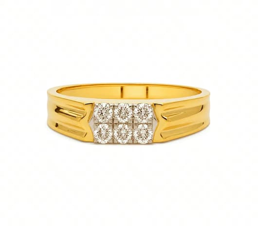 Imperial Matrix 14 KT Diamond Ring