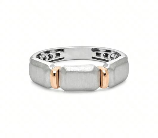 Urban Crest Platinum Ring