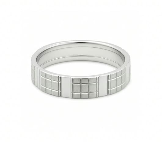 Gridline Prestige Platinum Ring