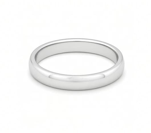 Timeless Band Platinum Ring