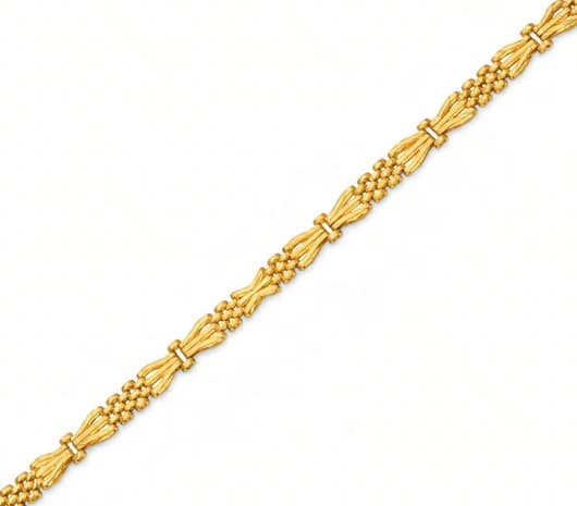 Elegant Sleek Link Mens Bracelet
