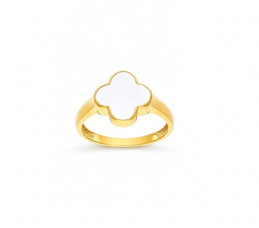 Classy Gleam Gold Ring