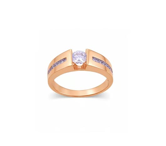 Classy Stone 18 kt Ivy Rose Gold Ring