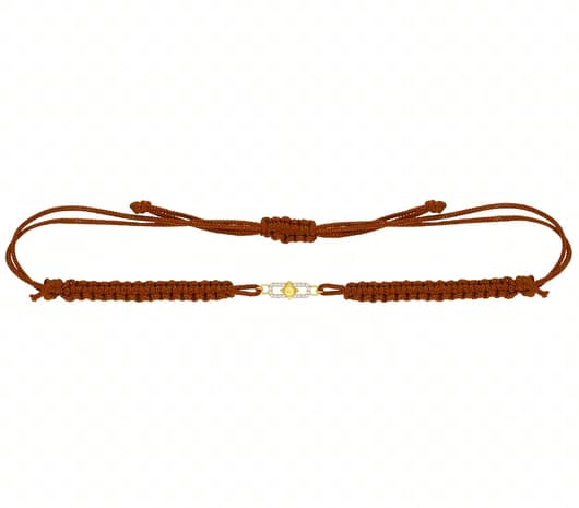 Power Circle 18 kt Rakhi Bracelet