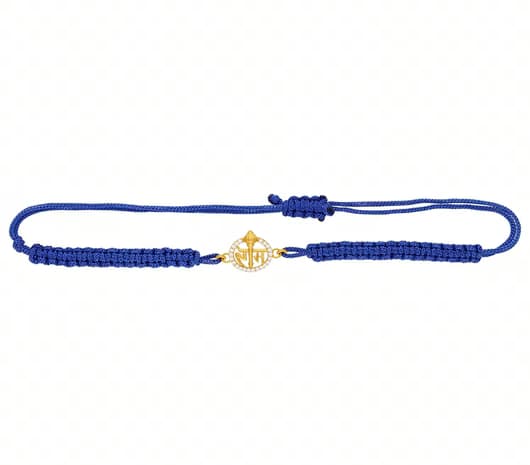 Power of Ram 18 kt Rakhi Bracelet