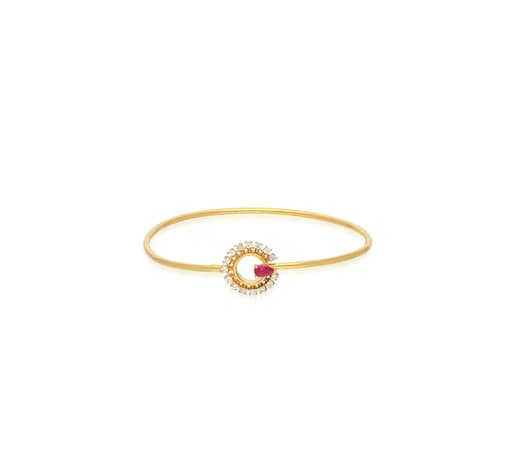 Radiant Wings Bangle Bracelet