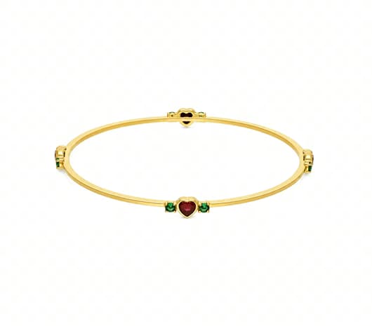 Regal Glow Gold Bangle