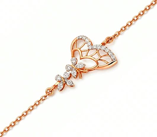 Graceful 18KT Diamond Bracelet